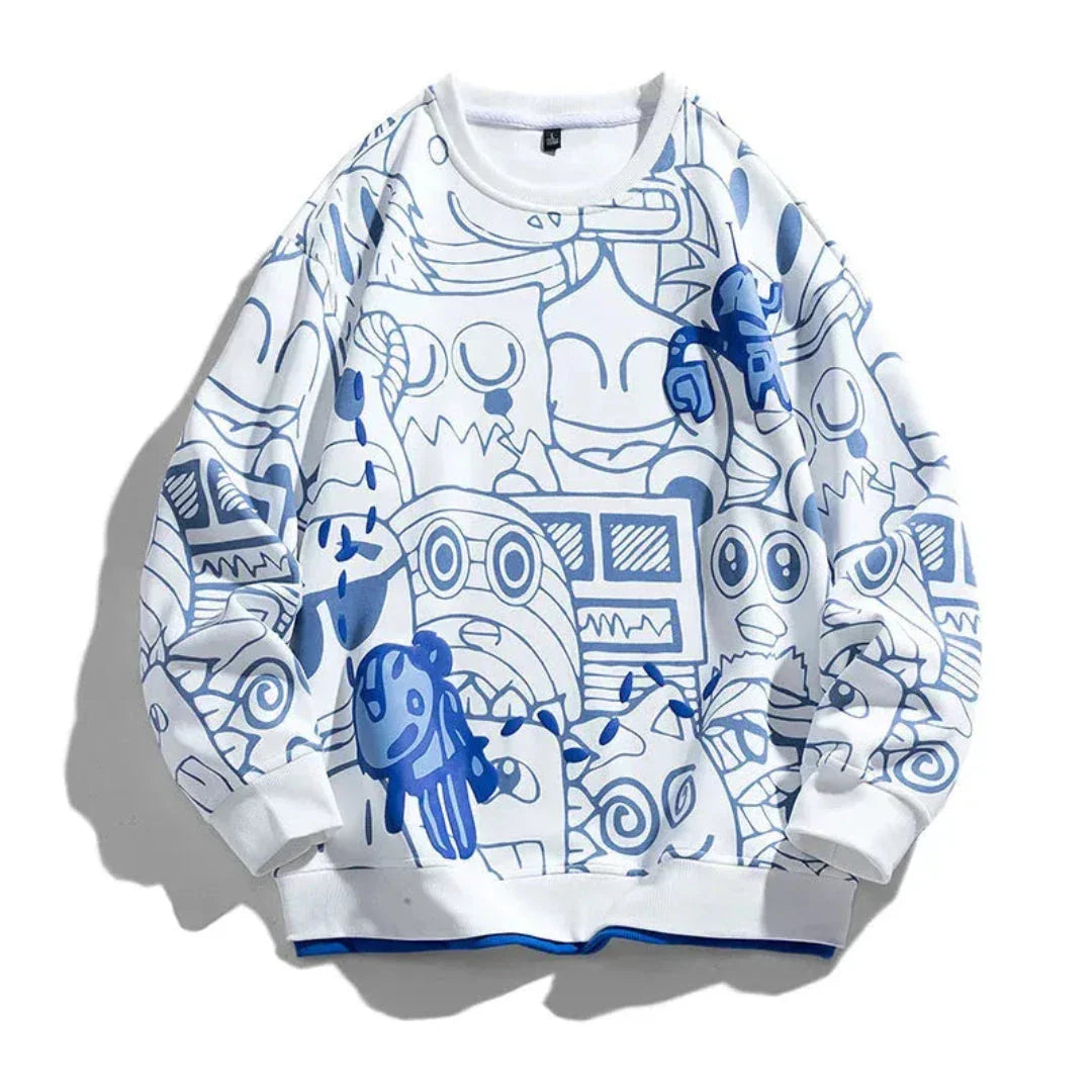 Doodles Graphic Sweatshirt