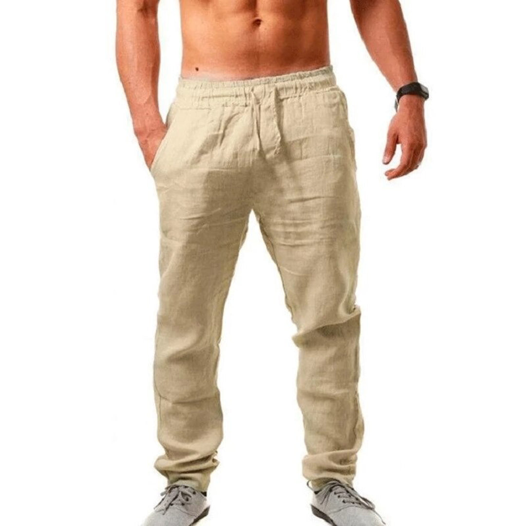 Breathable linen pants for men | Perfect for spring/summer