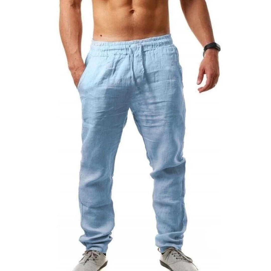Breathable linen pants for men | Perfect for spring/summer