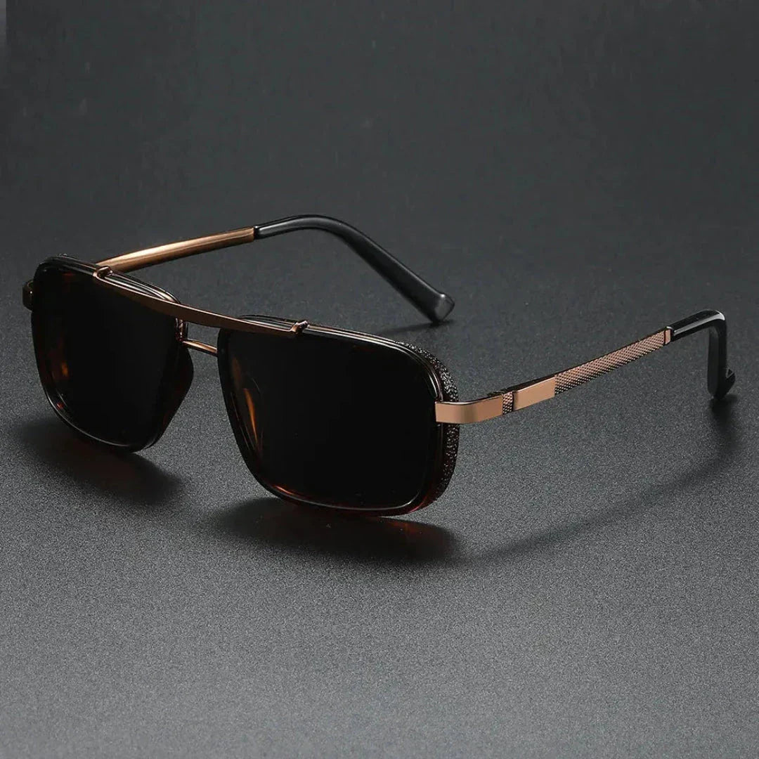 Drake Polarized Sunglasses Square Design UV Protection Lightweight Durable All Day Comfort Waylynn