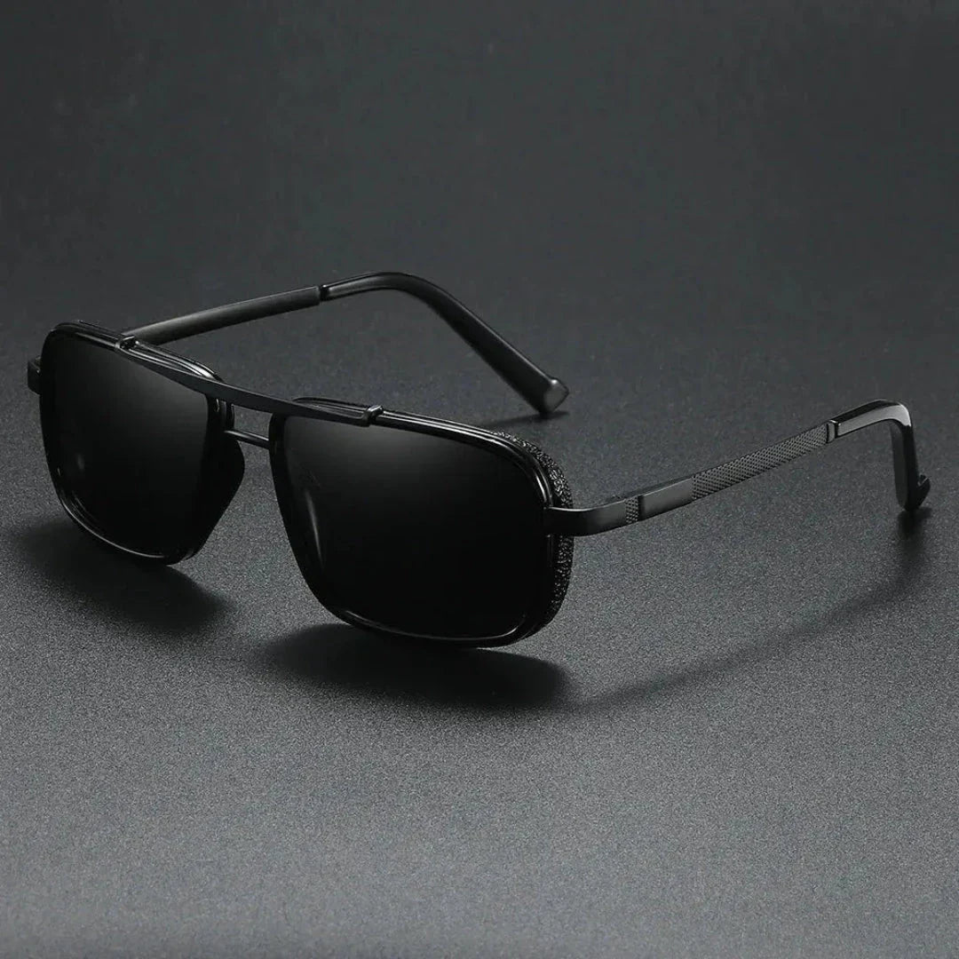Drake Polarized Sunglasses Square Design UV Protection Lightweight Durable All Day Comfort Waylynn