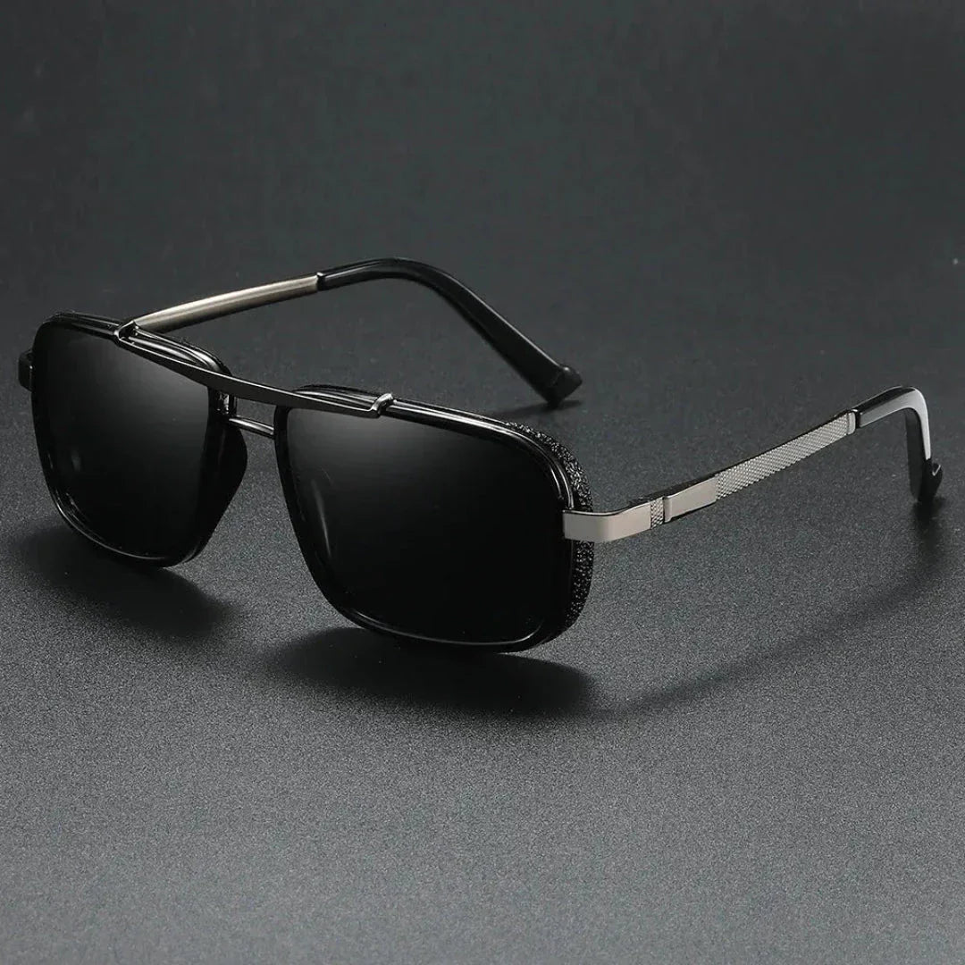 Drake Polarized Sunglasses Square Design UV Protection Lightweight Durable All Day Comfort Waylynn