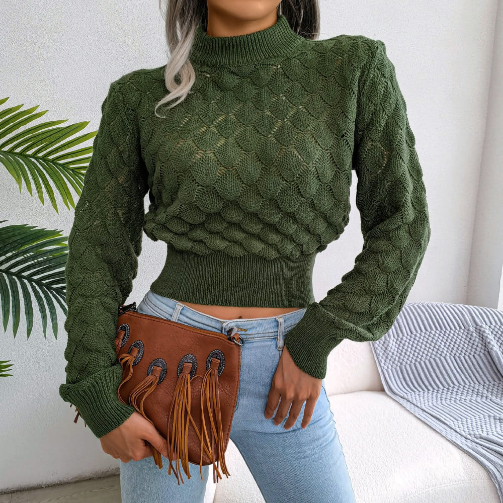 Comfortable women's cotton knit sweaters for everyday and leisure