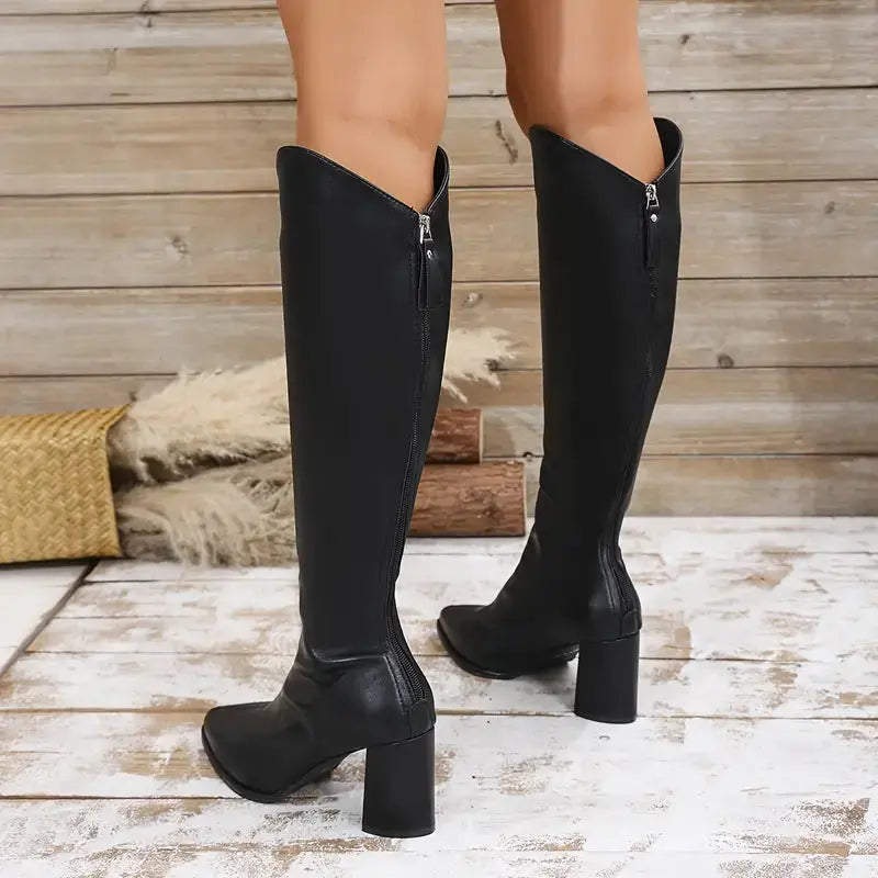 Elegant Knee-High Boots for Women – Chic & Comfortable