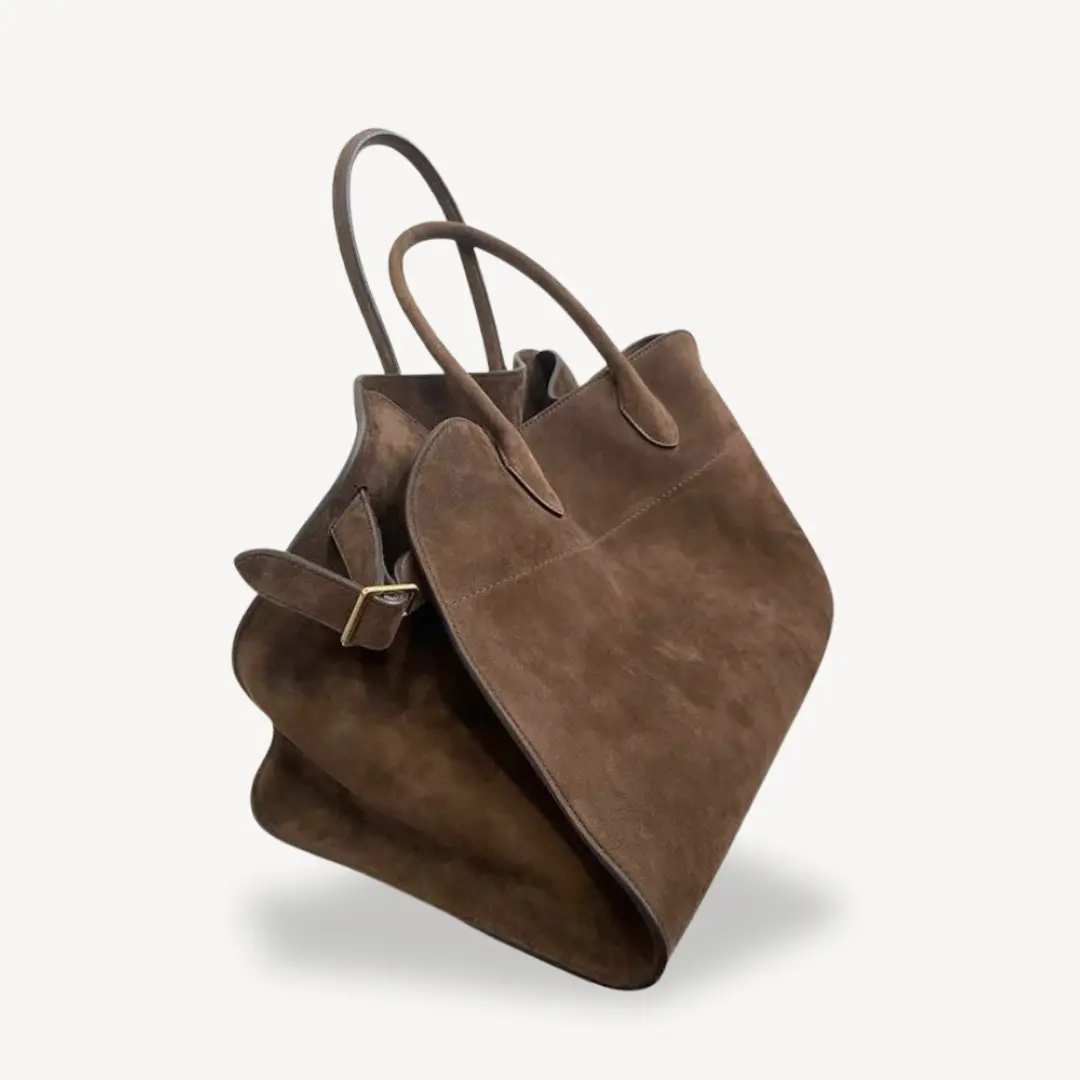 Elegant Suede Tote Bag for Women – Stylish & Functional - TrendAura