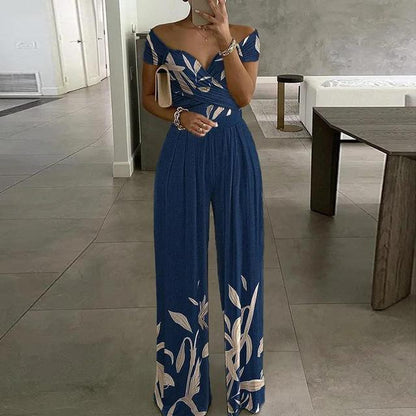 Beatrix | Elegant Off-Shoulder Jumpsuit for Women with Wide Leg