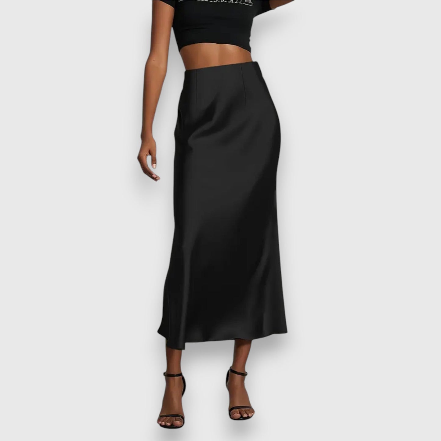Elegant women's skirt with fishtail cut