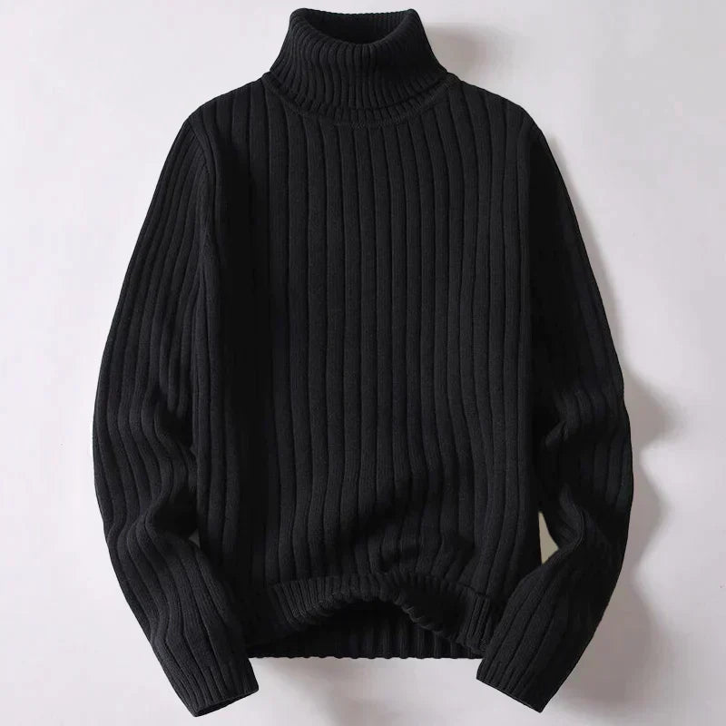 Elegant men's turtleneck sweater