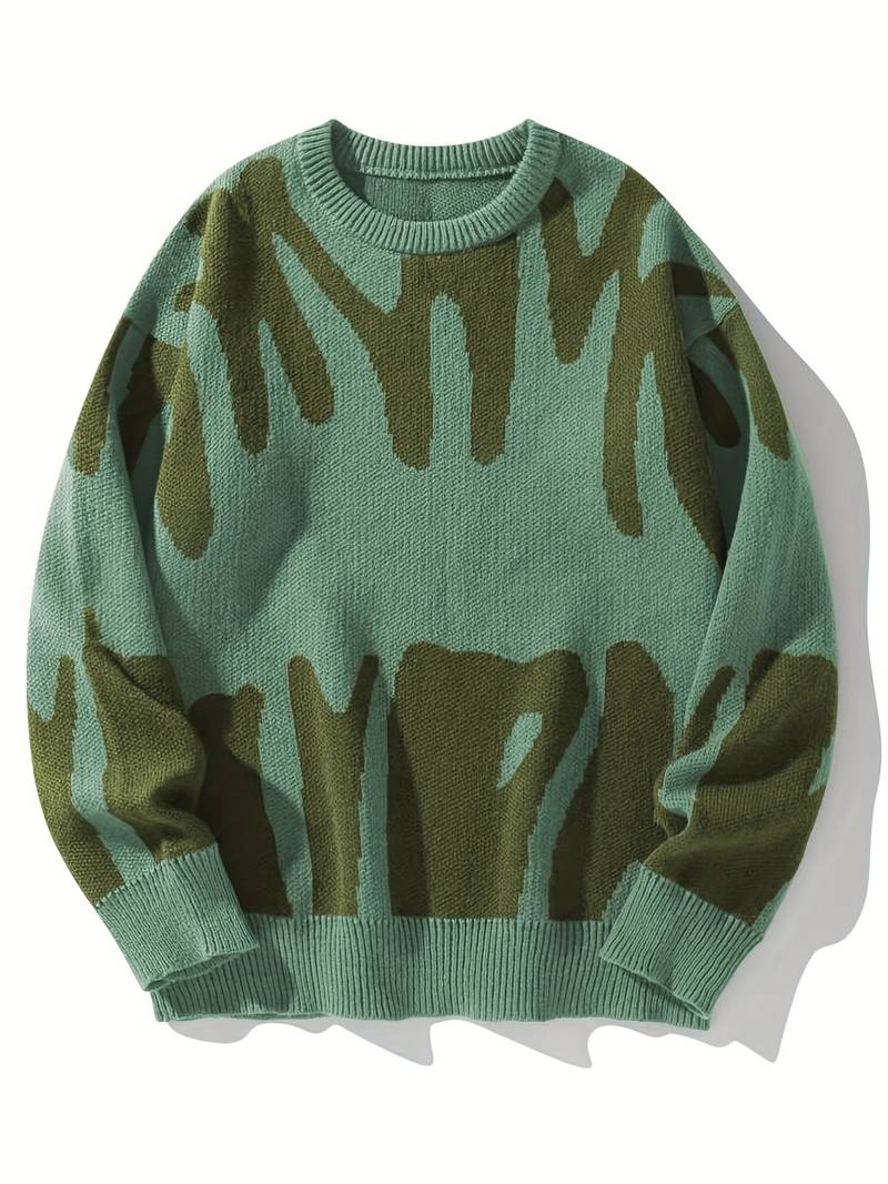 Elegant pullover made of cotton blend