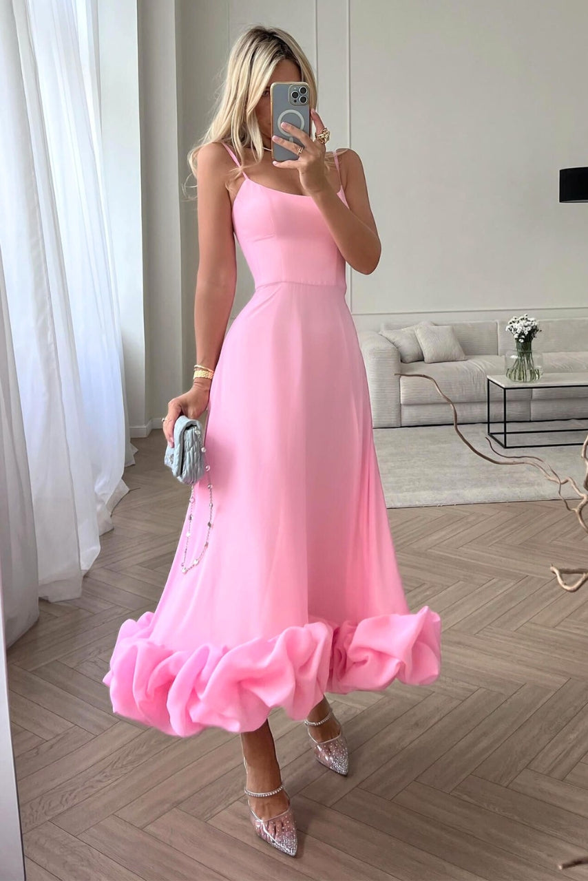 Elegant women's dress for wedding guests