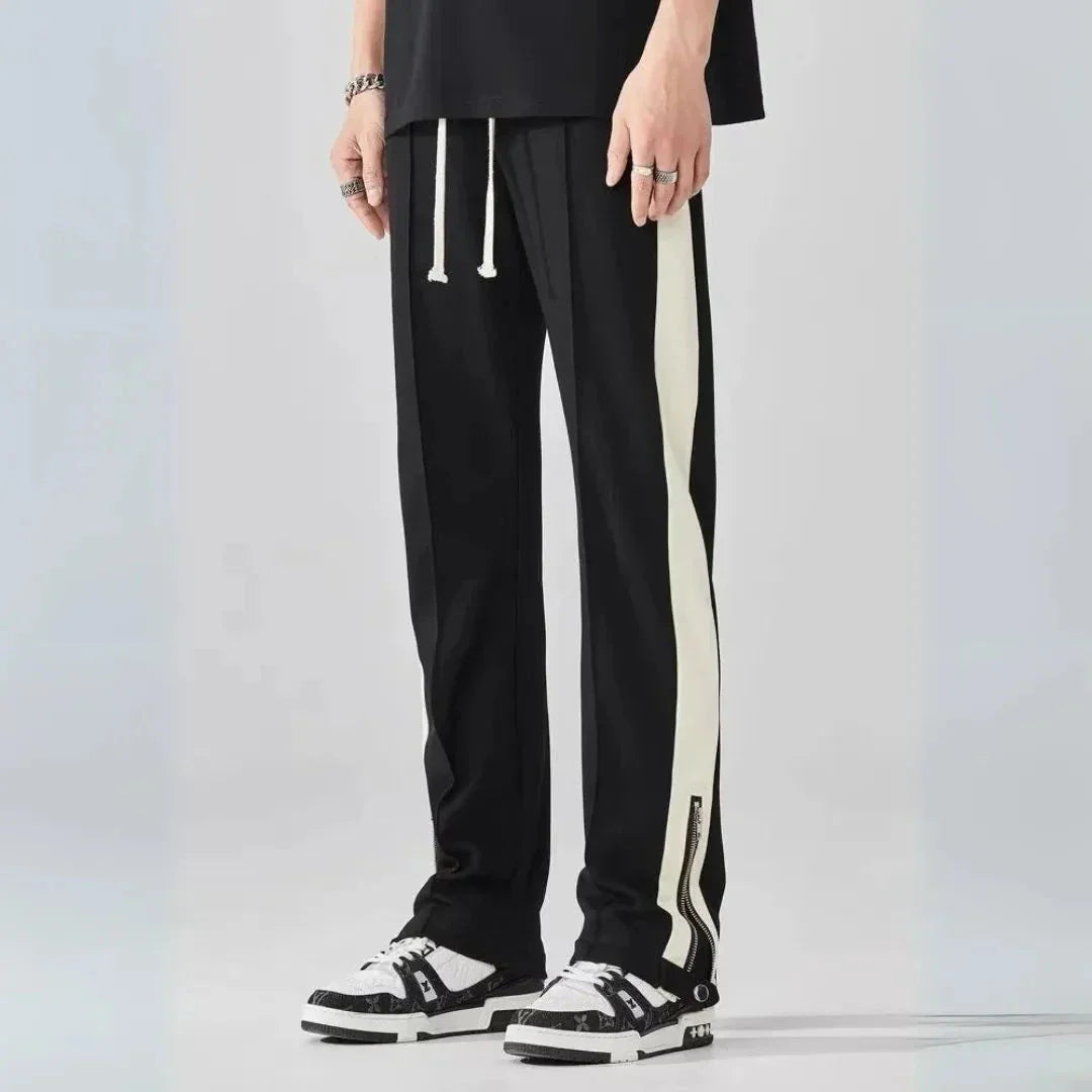 Elijah Contrast Zip Track Pants