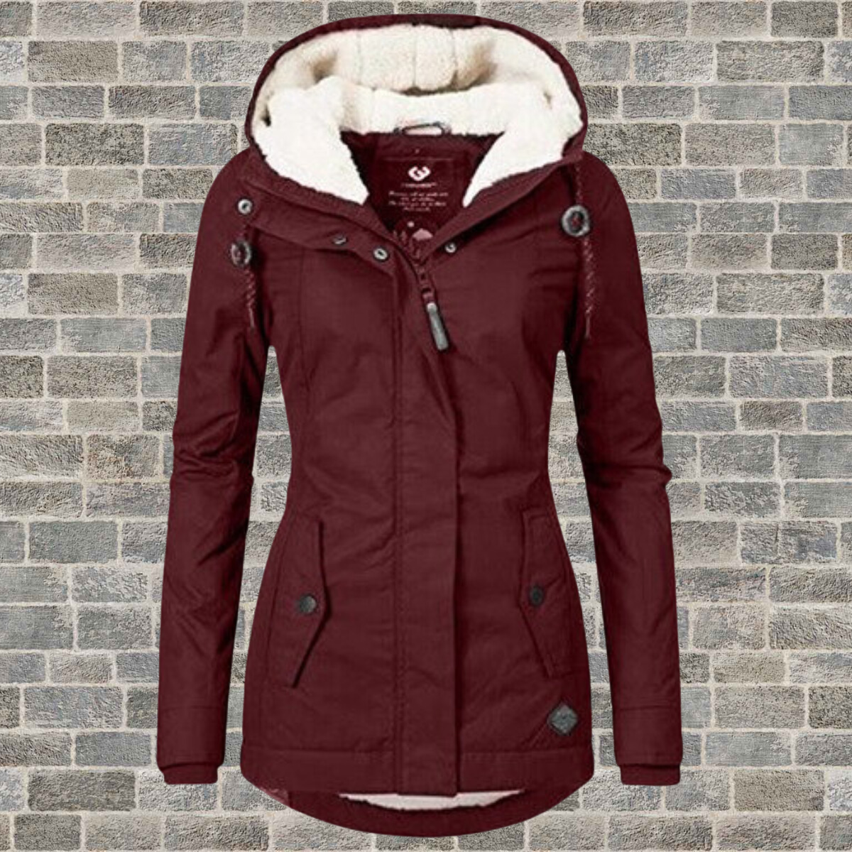 Women's winter coat | With hood