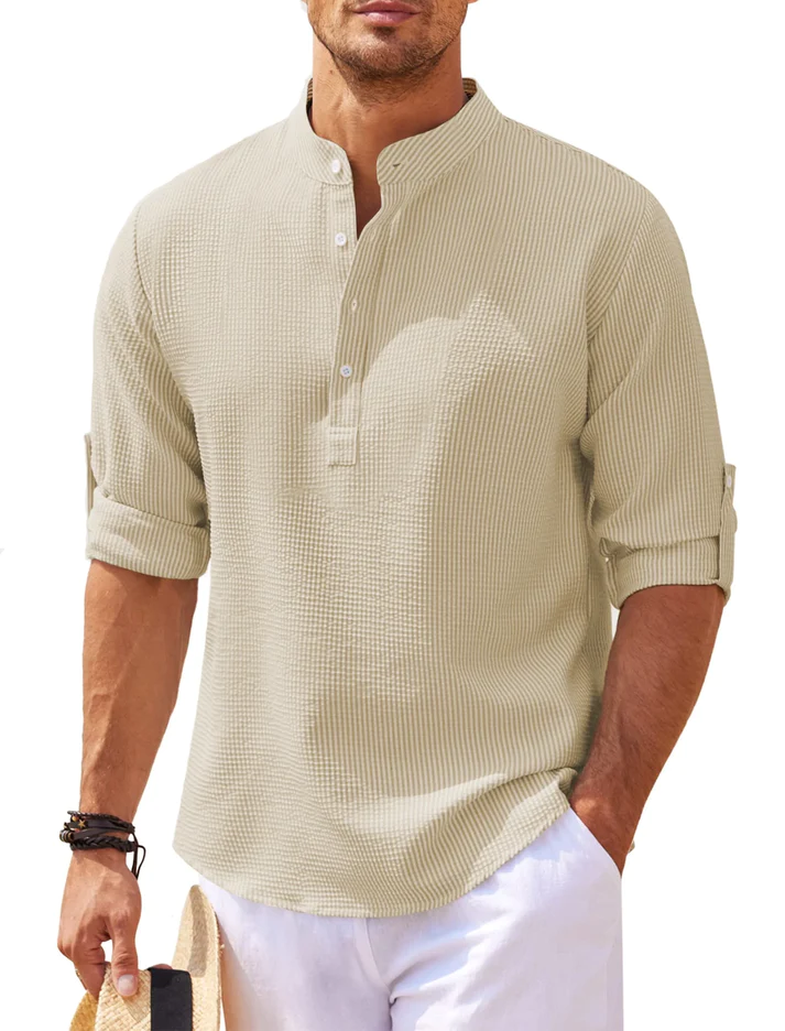 Max Men's Casual Shirt Breathable Comfort With Relaxed Fit For Everyday Wear And Lasting Style