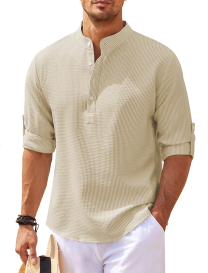 Max Men's Casual Shirt Breathable Comfort With Relaxed Fit For Everyday Wear And Lasting Style