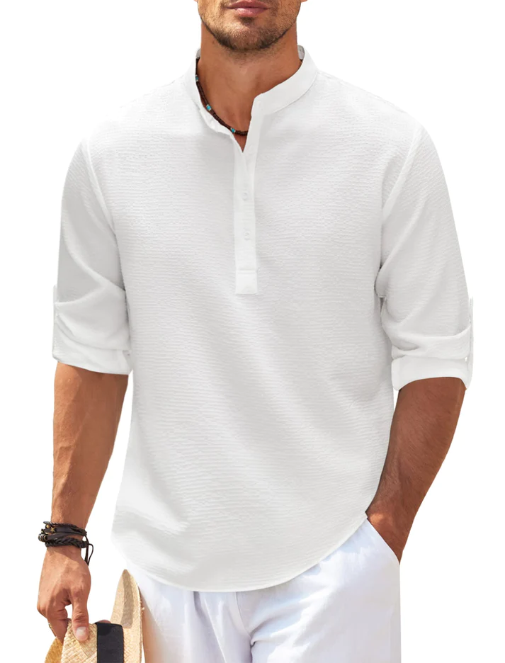 Max Men's Casual Shirt Breathable Comfort With Relaxed Fit For Everyday Wear And Lasting Style