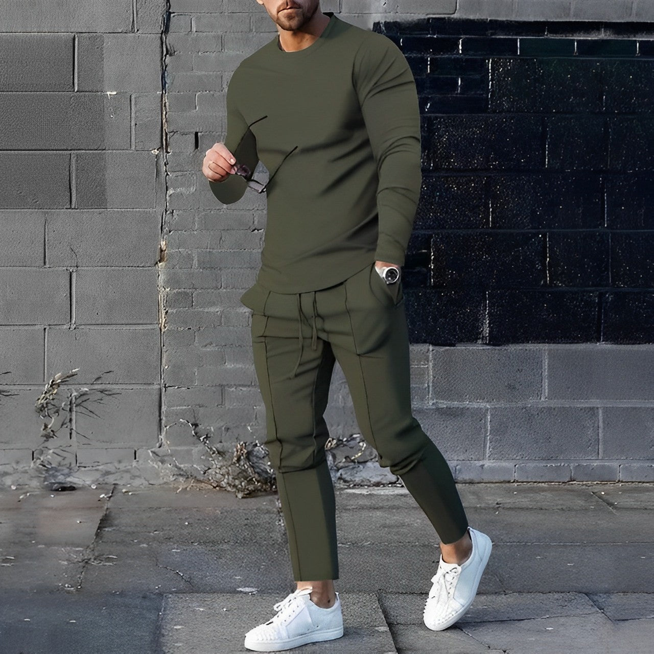 Men's Winter Set With Tailored Fit For Versatile Style From Casual To Evening Wear