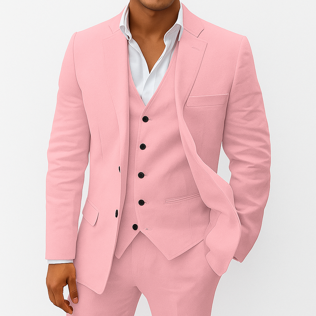 Three-piece linen suit for men - Oscar