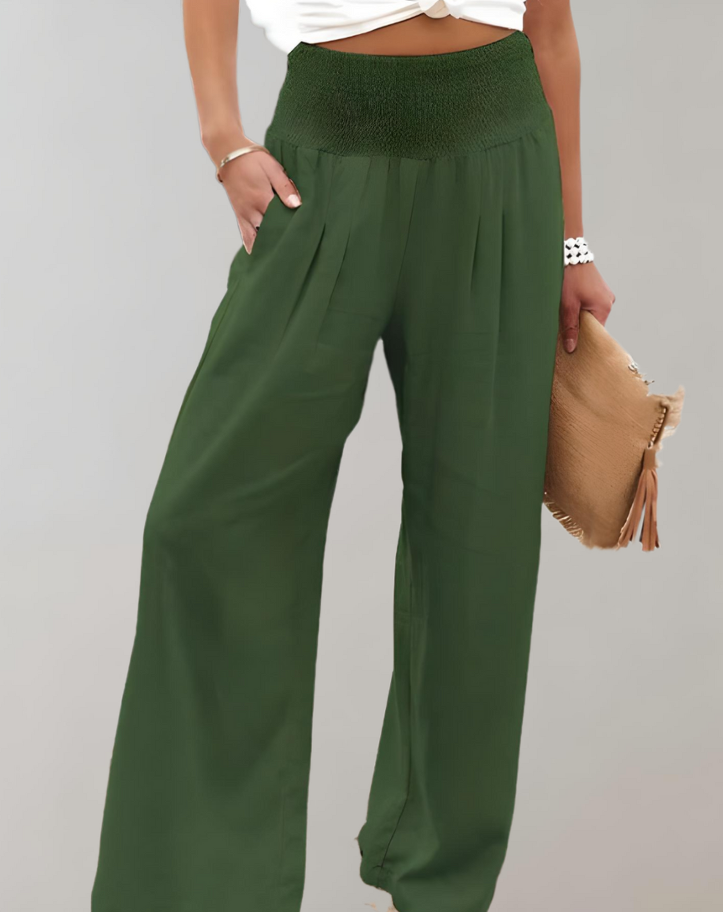 Amalia | High Waist Flare Pants