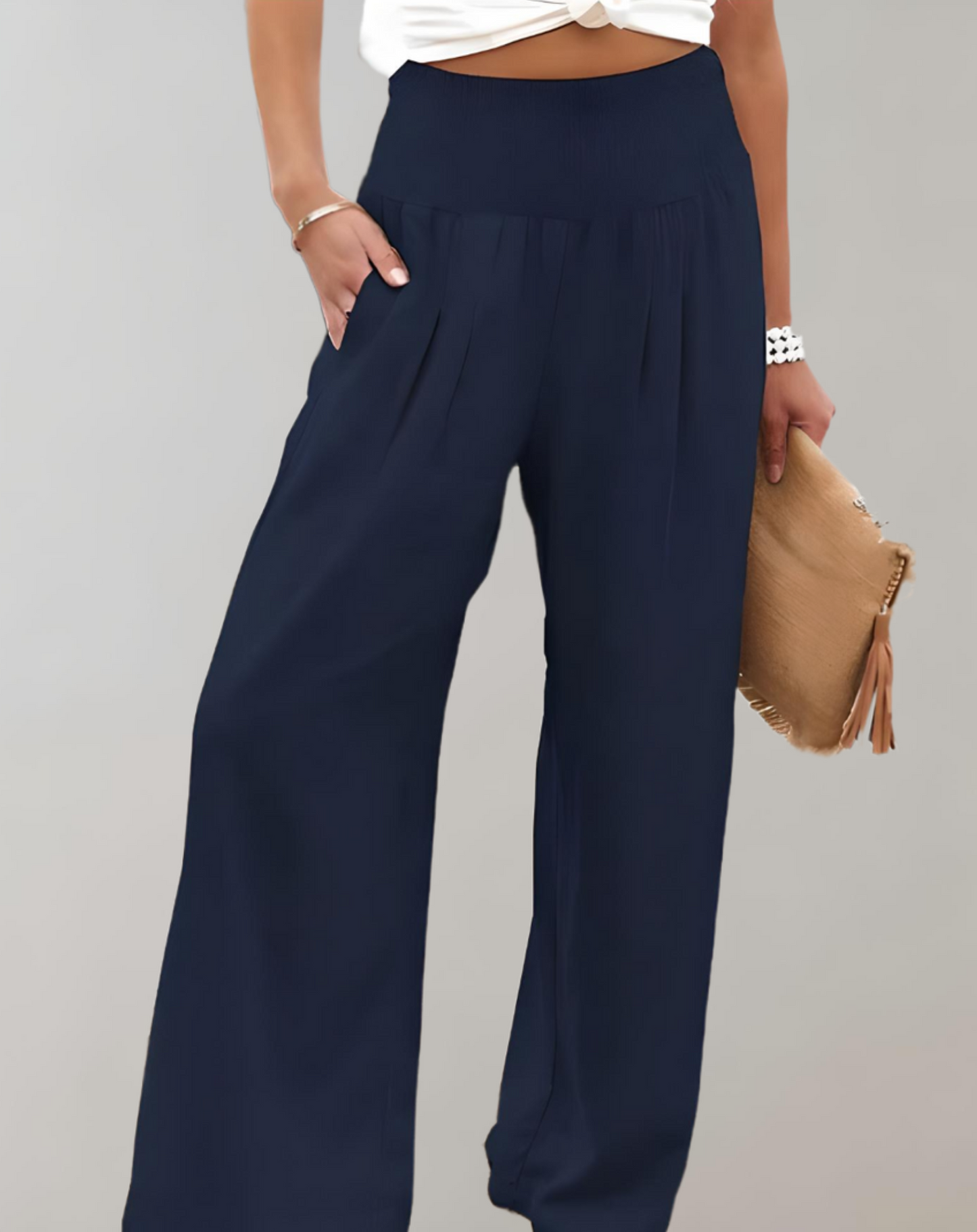 Amalia | High Waist Flare Pants