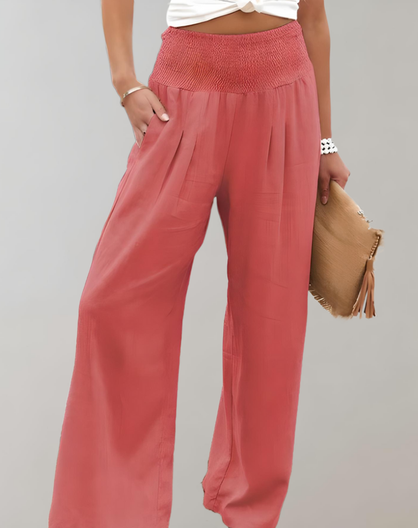 Amalia | High Waist Flare Pants