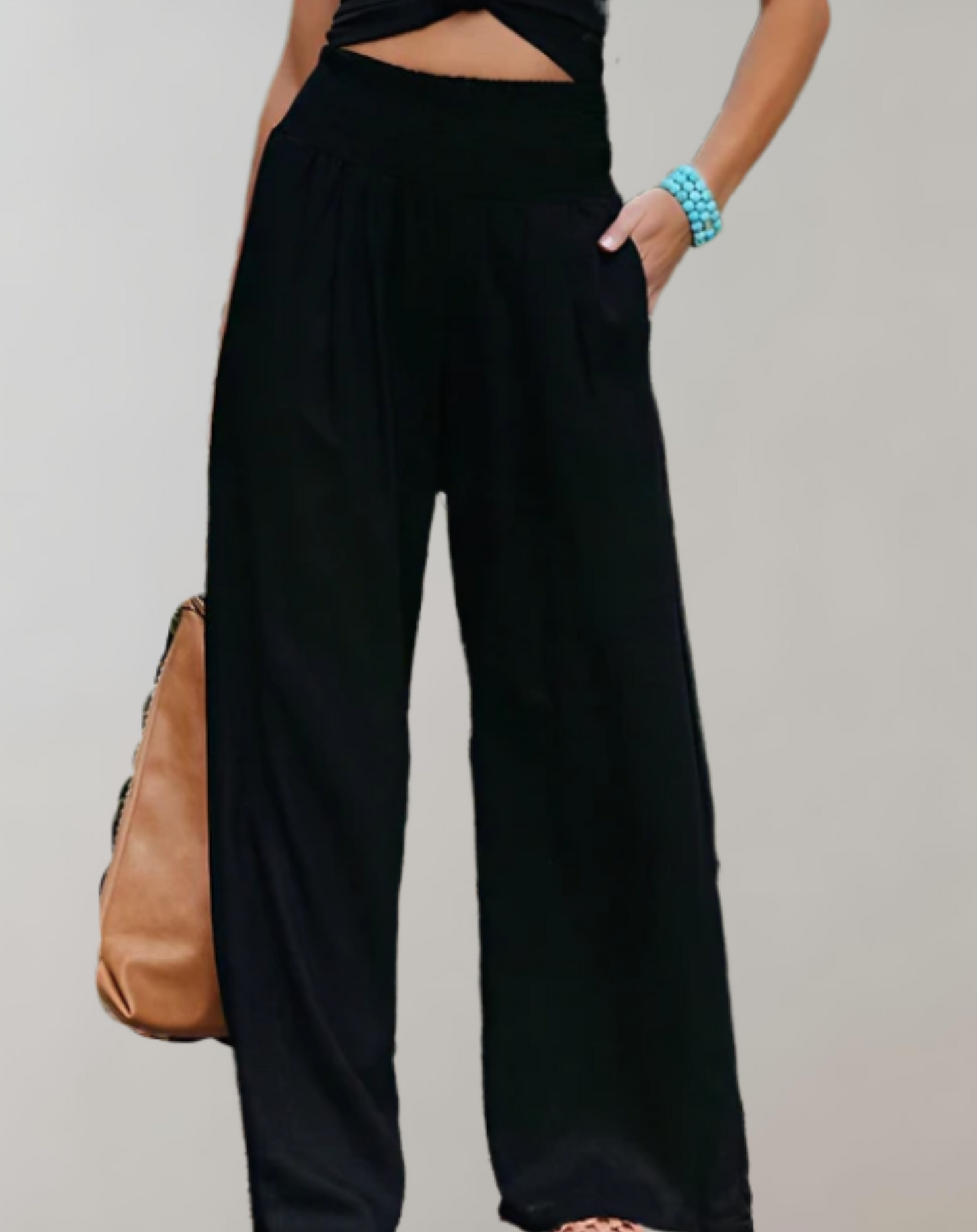 Amalia | High Waist Flare Pants