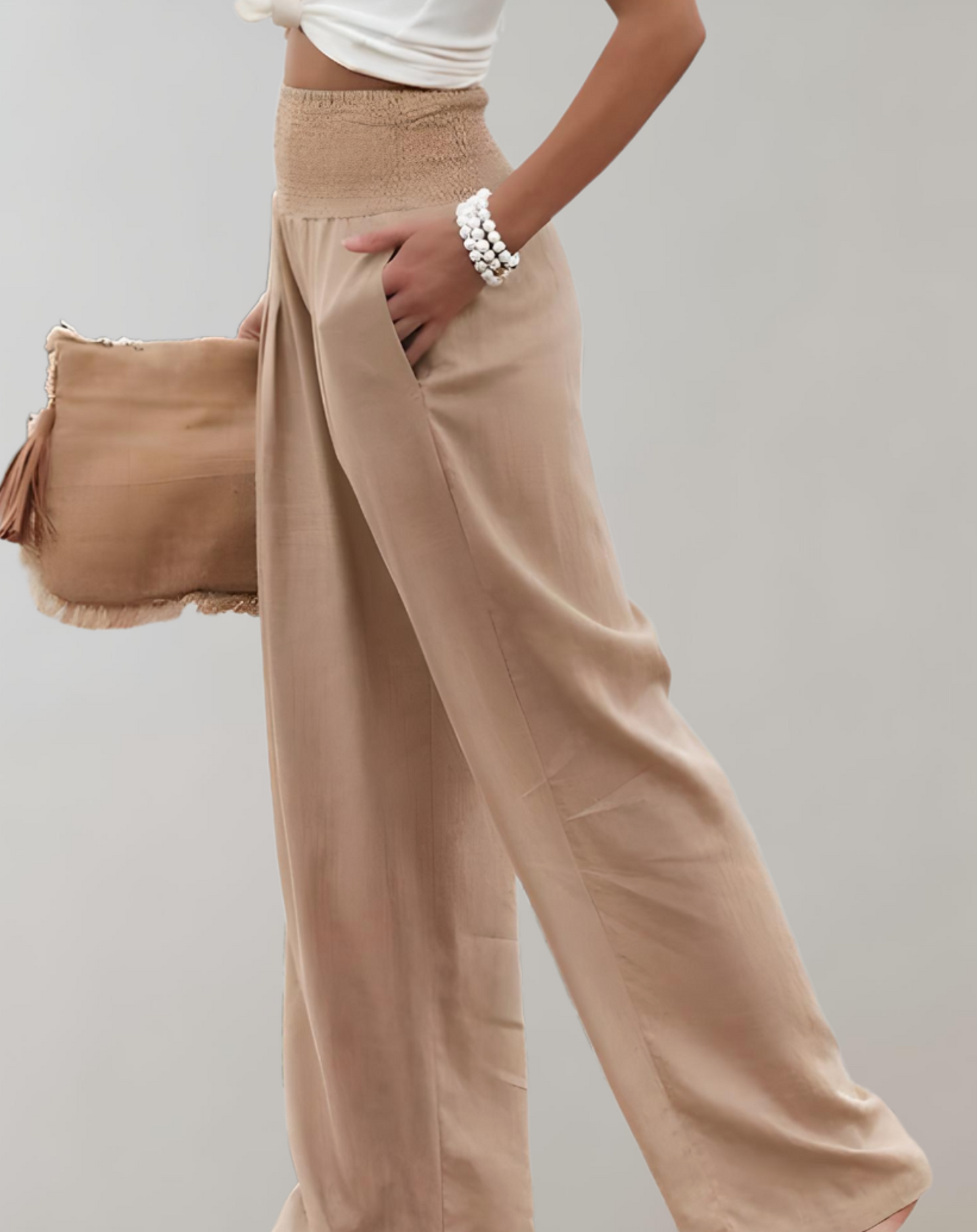 Amalia | High Waist Flare Pants