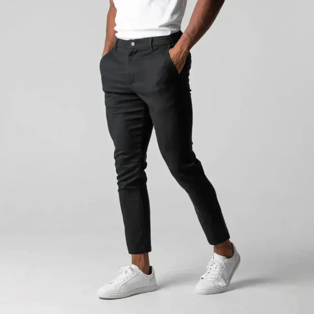 Ericson Stretch Tapered Fit Chinos For Men With Premium Stretch Fabric All Day Comfort Versatile Work To Weekend Pants