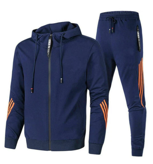 Nathan Men's Casual Hoodie And Jogger Tracksuit Set By TrendAura For Modern Athleisure And Daily Wear