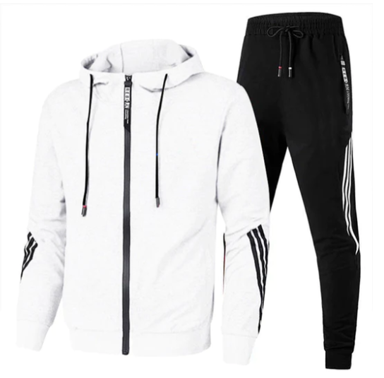 Nathan Men's Casual Hoodie And Jogger Tracksuit Set By TrendAura For Modern Athleisure And Daily Wear