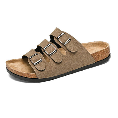 Ezrah Suede Buckle Sandals