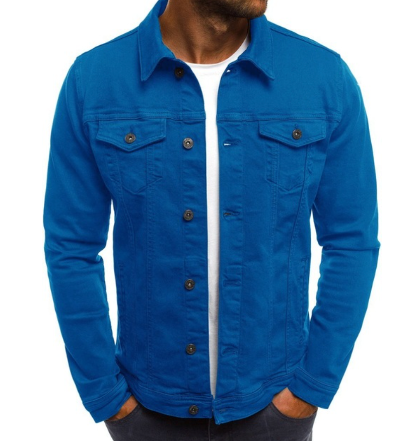 Men's Casual Jacket Button Up Front Versatile Everyday Outerwear for Modern Men Timeless Refined