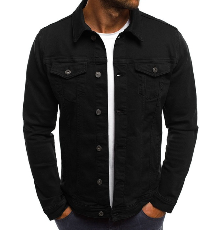 Men's Casual Jacket Button Up Front Versatile Everyday Outerwear for Modern Men Timeless Refined
