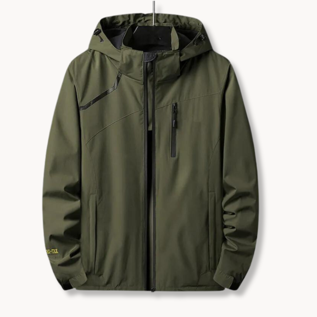 City To Outdoor Men's Windbreaker Jacket With Attached Hood Versatile City To Outdoor Adventure