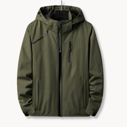 City To Outdoor Men's Windbreaker Jacket With Attached Hood Versatile City To Outdoor Adventure