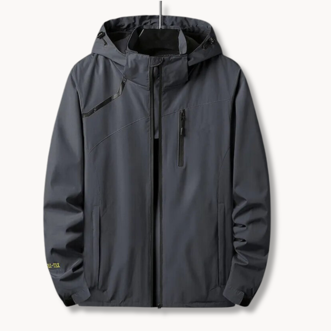 City To Outdoor Men's Windbreaker Jacket With Attached Hood Versatile City To Outdoor Adventure