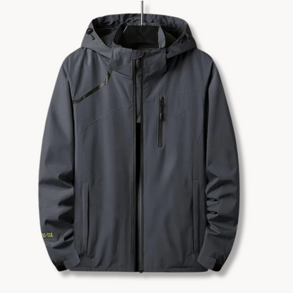 City To Outdoor Men's Windbreaker Jacket With Attached Hood Versatile City To Outdoor Adventure