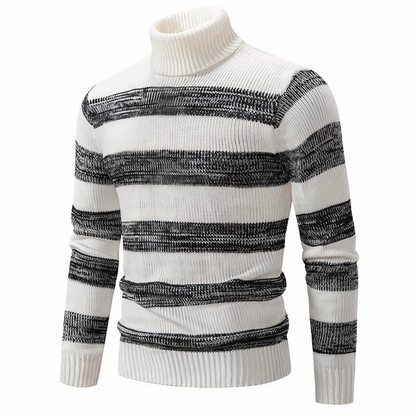 Tinku | Stylish Patchwork Knit Sweater for Men