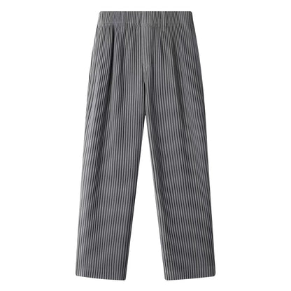 Men's Pleated Pants Japanese Streetwear Style For Fashion Forward Men Comfort Fit Premium Quality