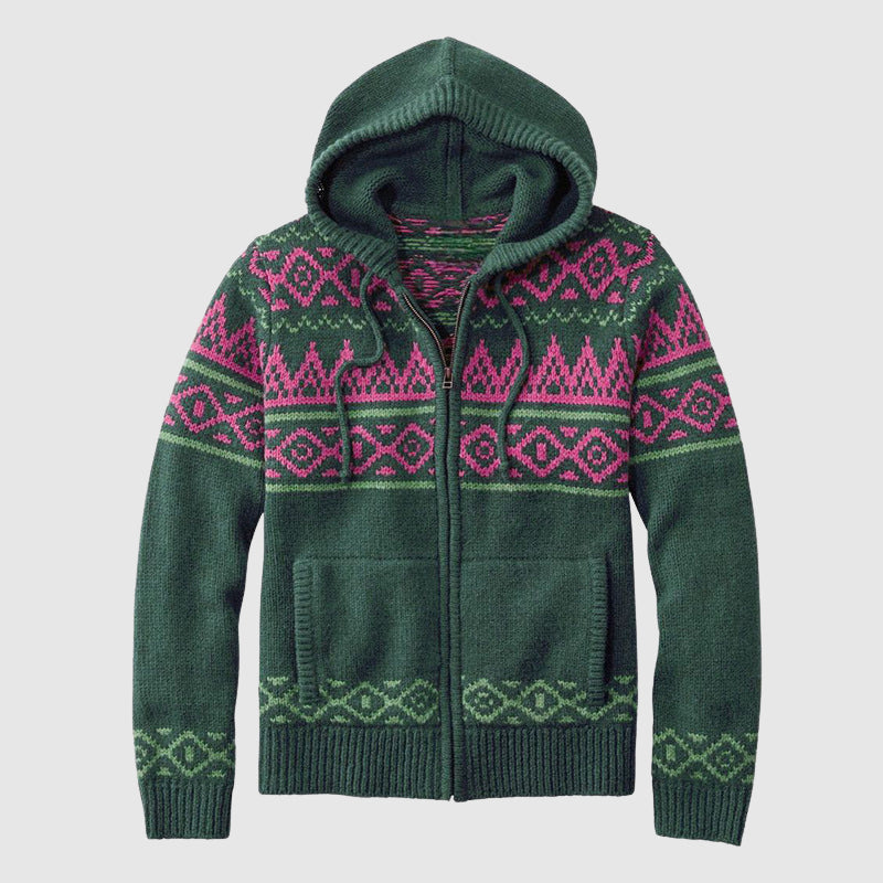 Felix Grant Native Hooded Cardigan