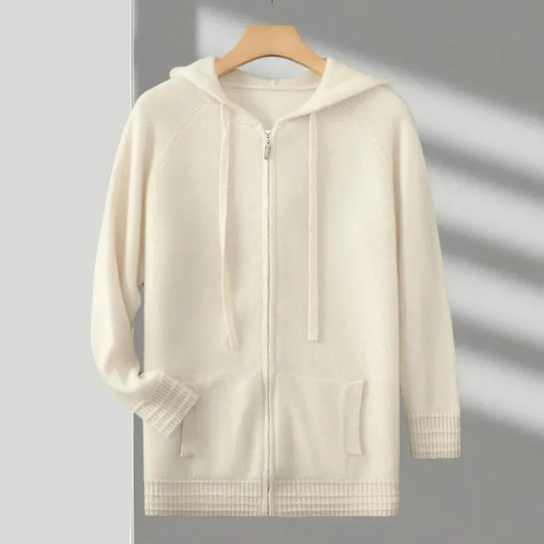 Felix Merino Wool Full-Zip Sweater