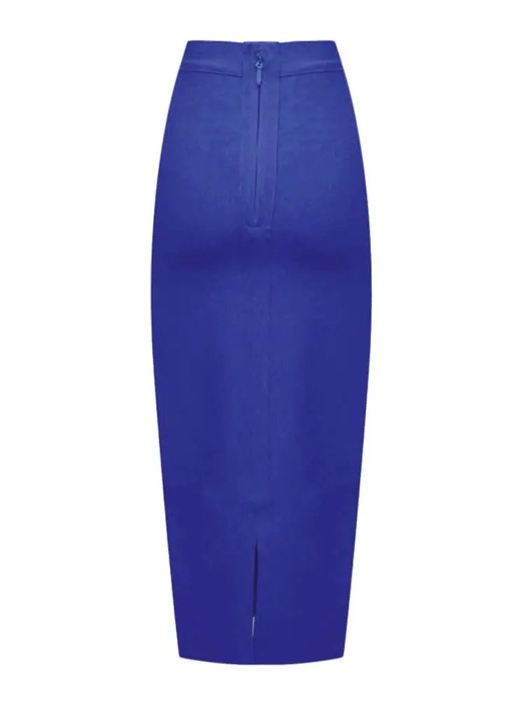 Figure-enhancing pencil skirt for women