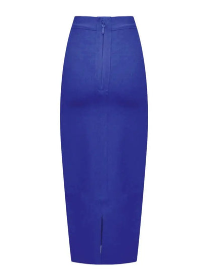 Figure-enhancing pencil skirt for women