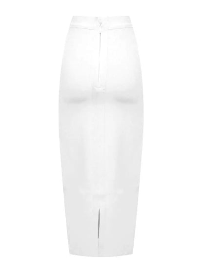 Figure-enhancing pencil skirt for women