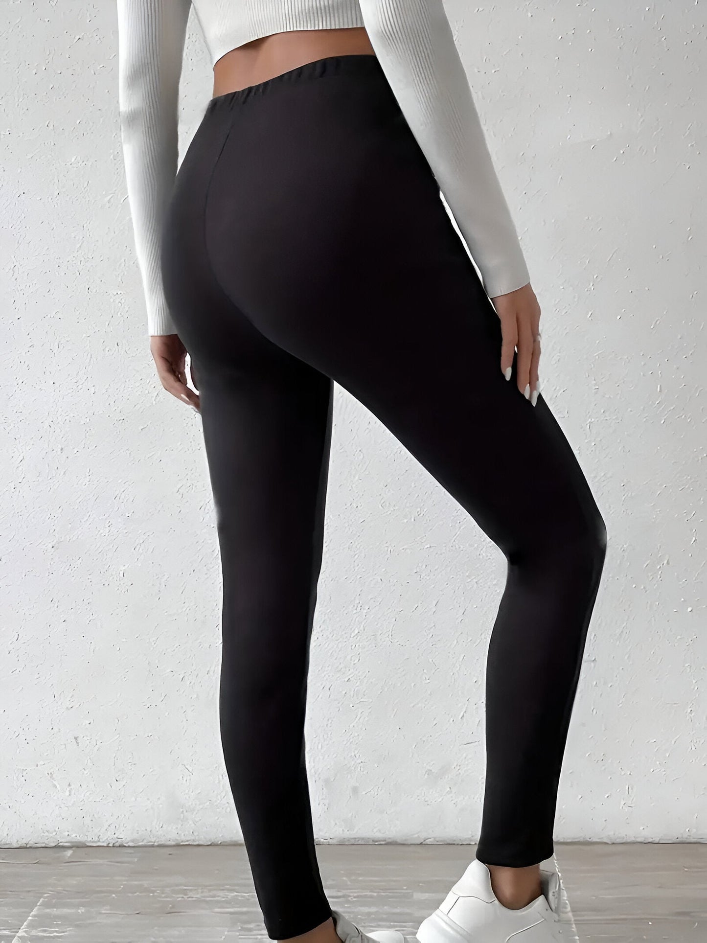 Fleece-lined Slim Legging