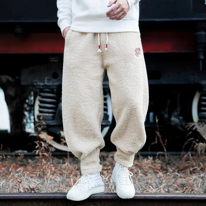 Giardino Urban Fleece Joggers With Drawstring Waist Plush Polar Fleece Cozy Eco Friendly Comfort By TrendAura