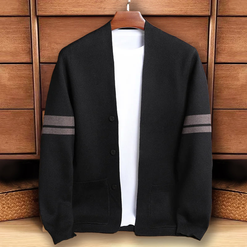Charisma Knit Cardigan François Blanchet For Modern Professionals With Versatile Warmth And Button Closure