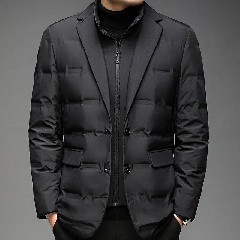 François Blanchet Down Winter Jacket Premium Insulation Sleek Warmth For City Professionals