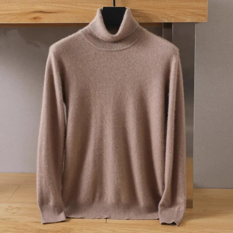 François Blanchet Éclat Velvet Sweater Turtleneck Minimalist Design Warmth For Modern Professionals