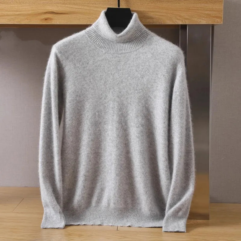 François Blanchet Éclat Velvet Sweater Turtleneck Minimalist Design Warmth For Modern Professionals
