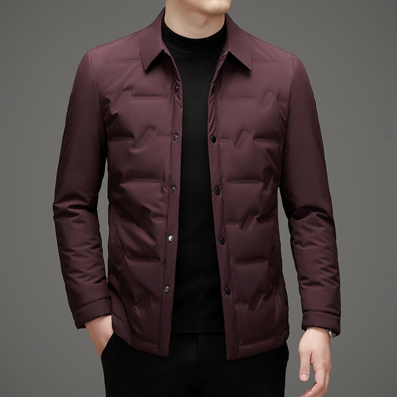 François Blanchet Regal Down Jacket Premium Warmth Lightweight Luxury for City Professionals